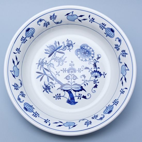 Washbowl 35 x 9,4cm, Original Blue Onion Pattern, QII