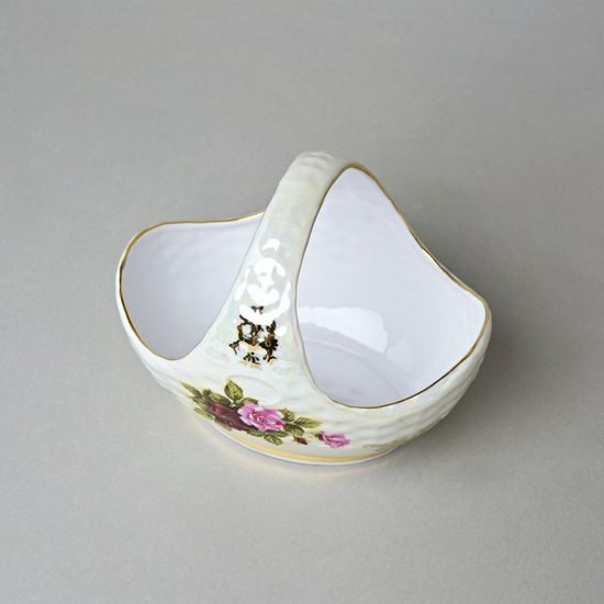 Basket with handle for candy 16 x 14 cm, Cecily, Queens Crown