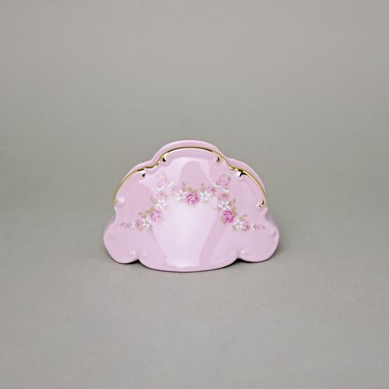 Napkin holder 10,5 x 6,5 cm, decor 158, Leander Rose china