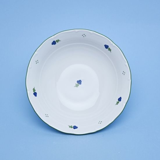 Bowl 17 cm, Verona Blue flowers + green, G. Benedikt 1882