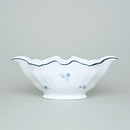 Sauce boat 0,5 l, Thun 1794, Carlsbad Porcelain, BERNADOTTE blue flower