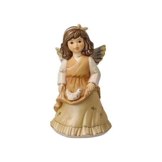 Anděl míru 8,5 / 7,5 / 14,5 cm, kamenina, Goebel