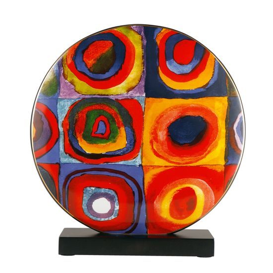 Vase Colour Study 31 / 8 / 33.5cm, porcelain, W. Kandinsky, Goebel