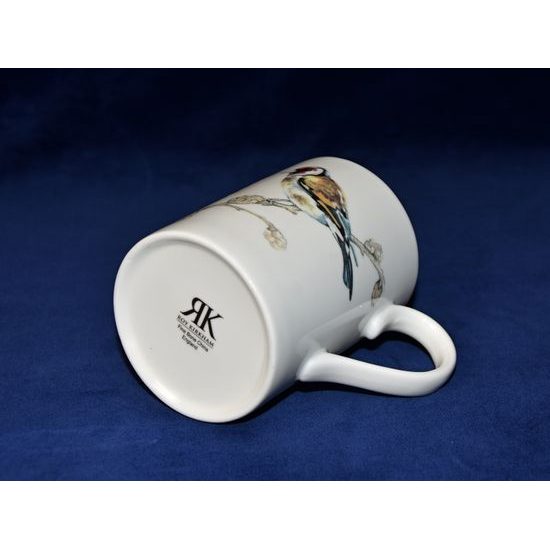 Ptačí kolekce - stehlík: Hrnek Lucy 320 ml, anglický kostní porcelán, Roy Kirkham