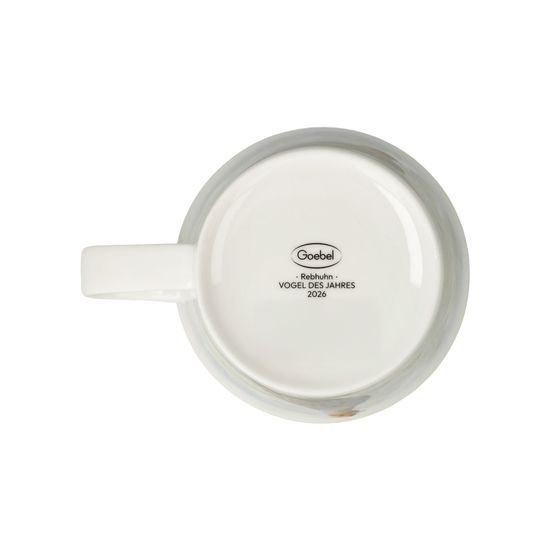 Hrnek Koroptev 350 ml, jemný kostní porcelán, pták roku 2026, Goebel