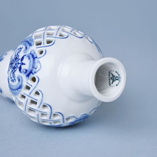 Christmas tree tip - perforated 7,5 x 22 cm, Original Blue Onion Pattern