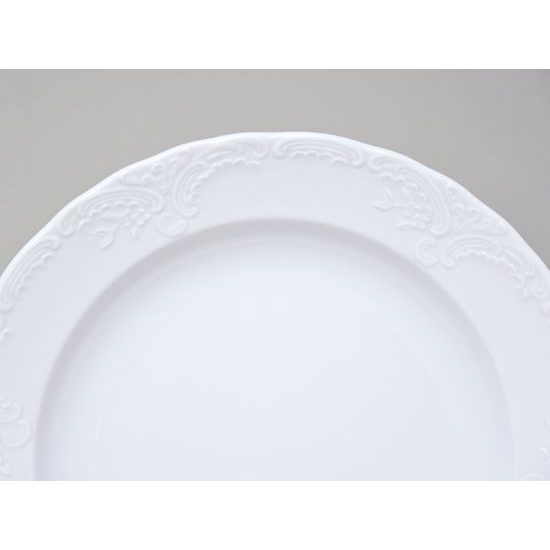 Plate deep 24 cm, Opera white, Cesky porcelan a.s.