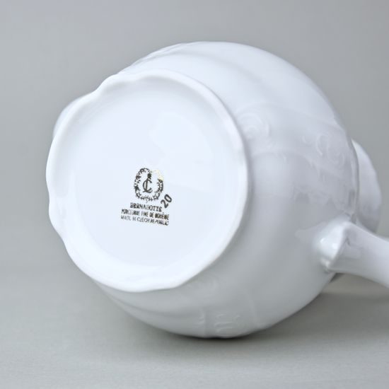 Konvice kávová 1,2 l, Thun 1794, karlovarský porcelán, BERNADOTTE zlatá linka