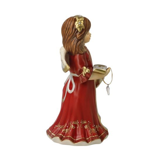 Výroční anděl 2025, 8,5 / 8 / 16 cm, porcelán, Goebel