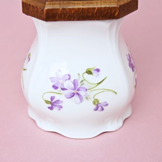 Coffee mill Aneta 16 cm, Violet, Cesky porcelan a.s.