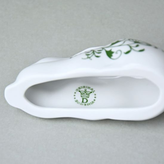 Zajíc ležící 10 cm, Cibulák zelený, originální z Dubí