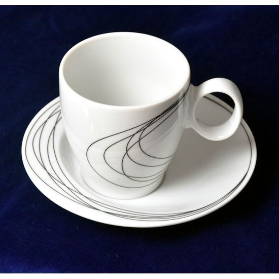 Fututre 30158: Cup 160 ml plus saucer 145 mm, Thun 1794 Carlsbad porcelain