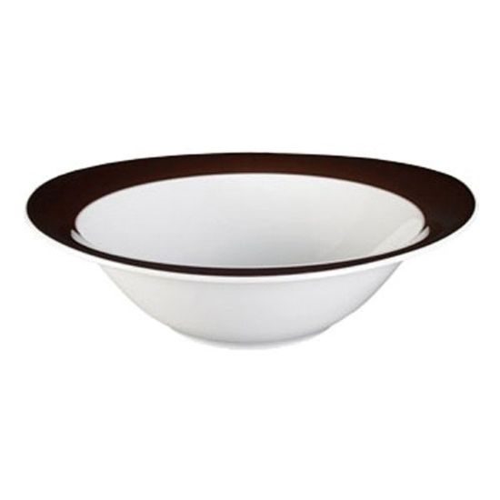 Mísa hluboká 28 cm, Trio 23602 Dark Chocolate, Porcelán Seltmann