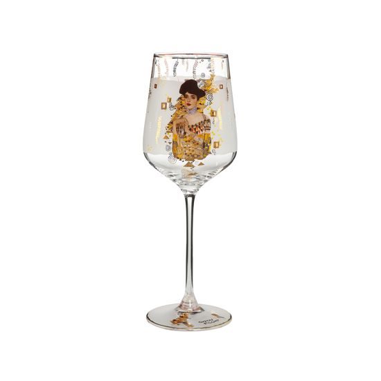 Sklenice na víno Adele Bloch-Bauer, 0,45 l, sklo, G. Klimt, Goebel