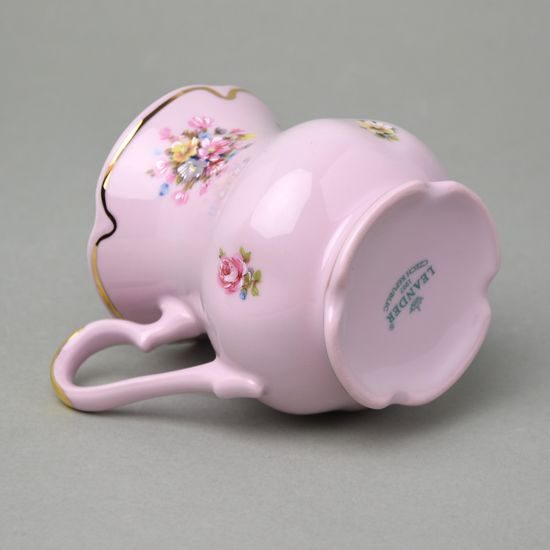 Hrnek 0,25 l, Mary-Anne, dekor 6, Leander, růžový porcelán