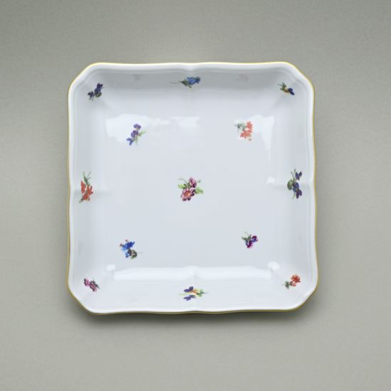 Salad bowl square 18 cm, Hazenka, Cesky porcelan a.s.