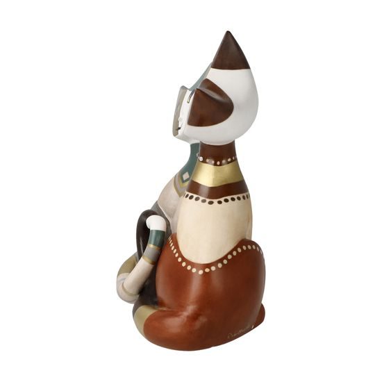 Kočky Mira a Mio, 12 / 7 / 14 cm, porcelán, R. Wachtmeister, Kočky Goebel