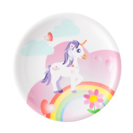 My little unicorn: Plate 19 cm, Compact 25582, Seltmann porcelain