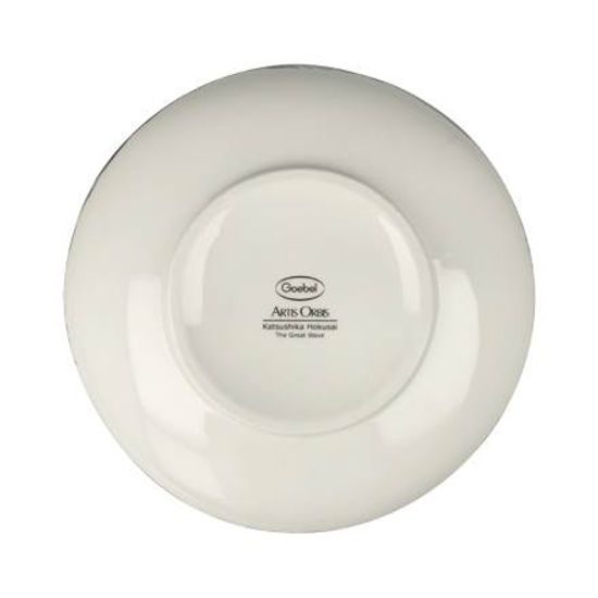 Váza Velká vlna, 16 / 16 / 16 cm, porcelán, K. Hokusai, Goebel