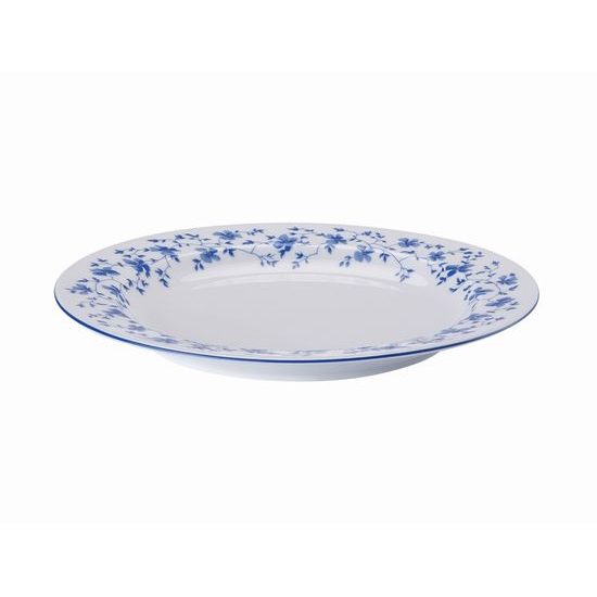 Plate dessert 22 cm, FORM Sugar 1382 Blaublüten, Arzberg porcelain