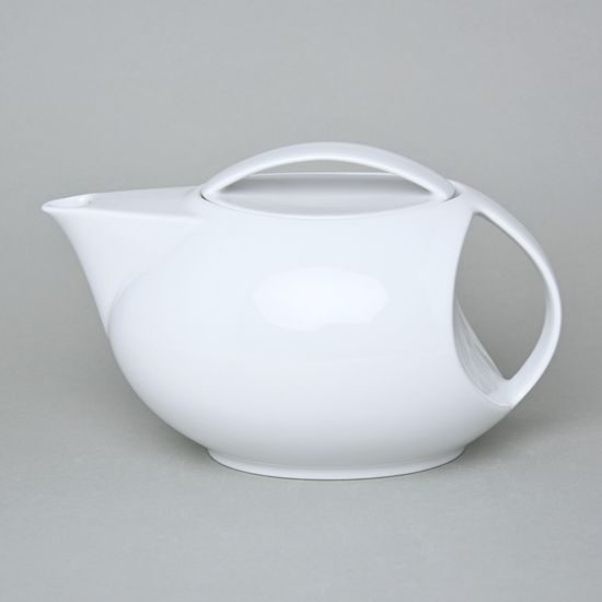 Lid for 1,1 l tea pot 1,1 l, Thun 1794, karlovarský porcelán, Loos white