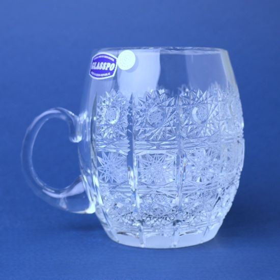 Pitcher 500 ml, crystall glass, hand cut 500pk, Glasspo