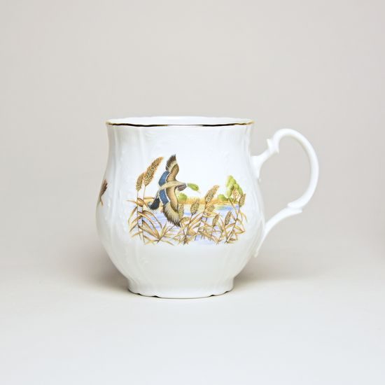 Hrnek Jonáš 310 ml, 1 ks - náhodný motiv, Thun 1794, karlovarský porcelán, BERNADOTTE myslivecká