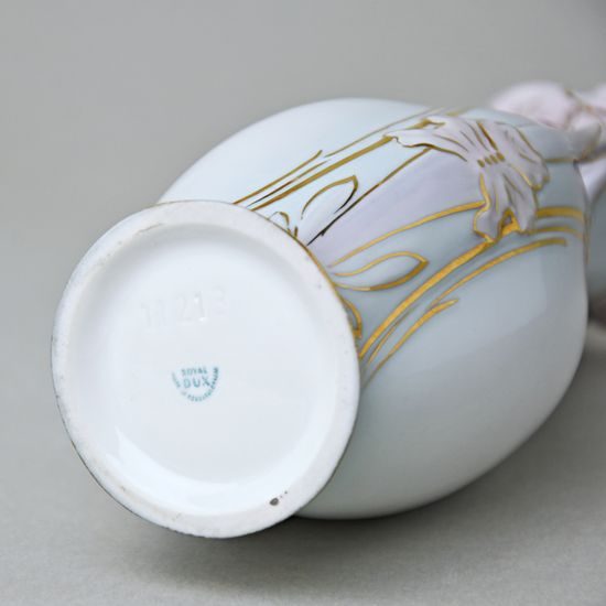 Secesní váza 20,5 cm, Luxor 6, Porcelánové vázy Duchcov