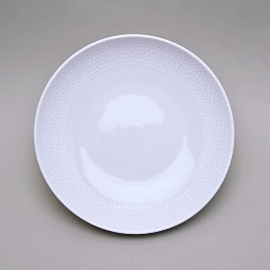 Talíř hluboký 20 cm, Thun 1794, karlovarský porcelán, TOM krokodýl