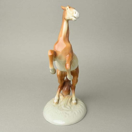 Kůň (velký), 24,5 x 13,5 x 35,5 cm, Luxor, Porcelánové figurky zvířat Duchcov, 2.j.