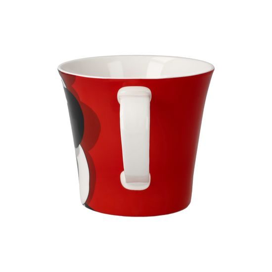 Cup Red mouse 350ml, Fine Bone China, J. Häfner, Goebel