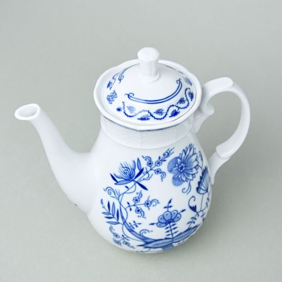 Lid for 350 ml sugar bowl / 1,35 l coffee pot, Thun 1794, karlovarský porcelán, NATÁLIE Blue Onion