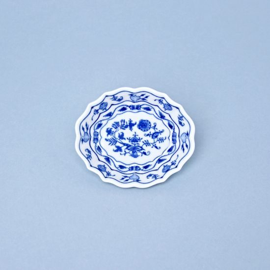 Dish for sugar 9 cm, Original Blue Onion Pattern