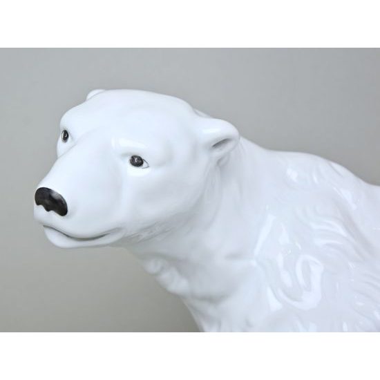 Polar Bear 40 x 23,5 x 30, White, Royal Dux Bohemia