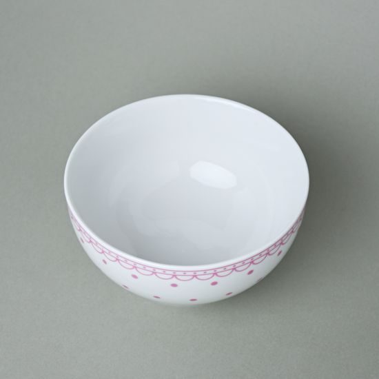 Tom 30357b0 rose: Bowl Vital 14,5 cm 600 ml, Thun 1794, karlovarský porcelán