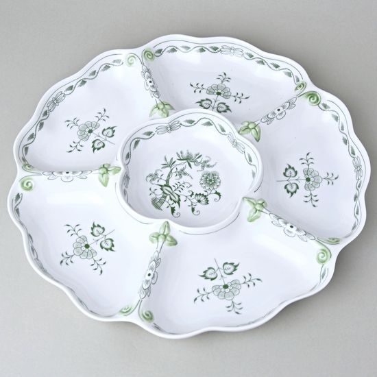 Bowl 6 parts 35 cm, Original Green Onion pattern (QII)
