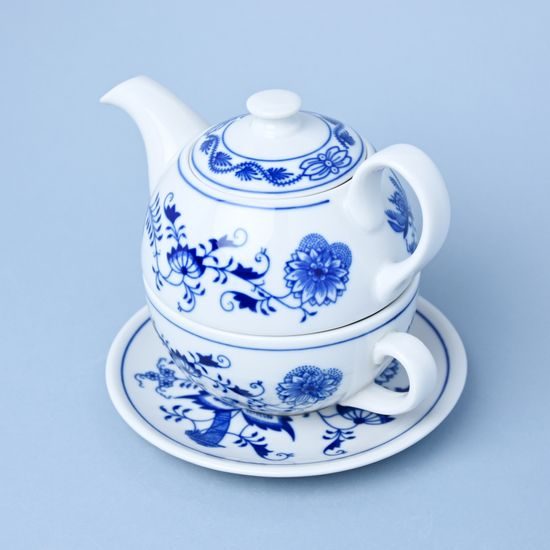 Pot tea 0,4 l from Duo set, Original Blue Onion pattern