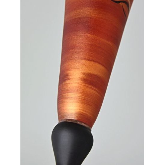 Studio Miracle: Sklenice na šampaňské 2ks, Třpyt, 180 ml, ruční dekorace Vlasta Voborníková