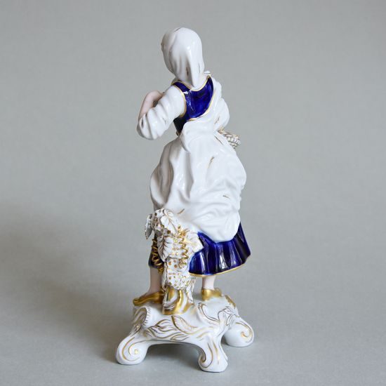 Vinařka 10,5 x 7,5 x 20,5 cm, Isis, Porcelánové figurky Duchcov