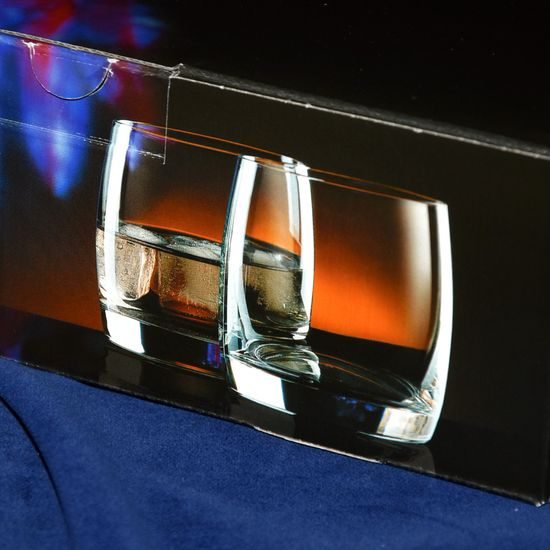 Ideal 230 ml, glass for whisky, cognac, 6 pcs., Crystalex