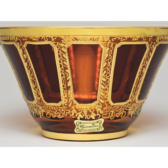 Egermann: The Panelled Bowl, h: 8,5 cm, Crystal Bowls Egermann