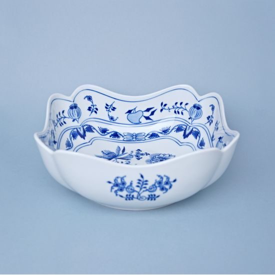 Mísa salátová čtyřhranná vysoká 24 cm, Cibulák, originální z Dubí