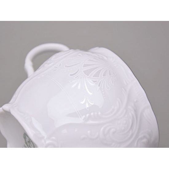 Sugar bowl 300 ml, Thun 1794 Carlsbad porcelain, BERNADOTTE frost