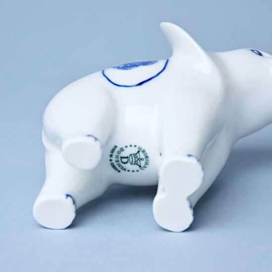 Elephant I. 12 cm, Original Blue Onion Pattern
