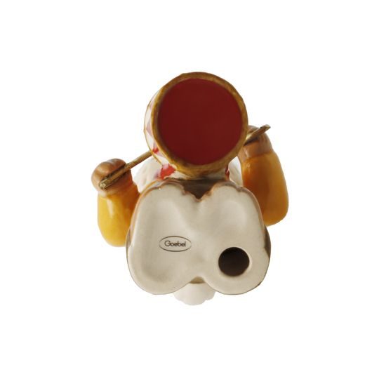 Rabbit figurine Cute Drummer 4 / 4.5 / 8cm, stoneware, Goebel