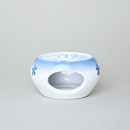 Konvička čajová 0,55 l plus ohřívač, Thun 1794, karlovarský porcelán, BLUE CHERRY