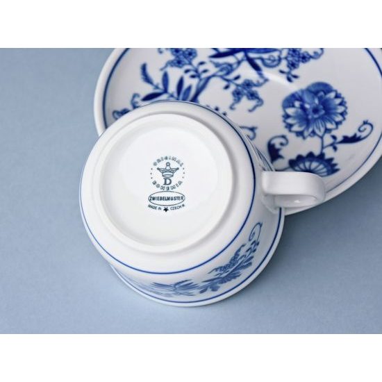 Cup and saucer Ben M 230 ml / 15,2 cm, Original Blue Onion Pattern