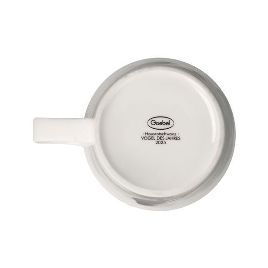 Hrnek Černá rehka 350 ml, jemný kostní porcelán, pták roku 2025, Goebel