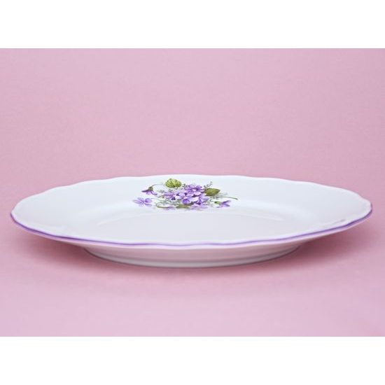 Plate dining 26 cm, Violet, Cesky porcelan a.s.