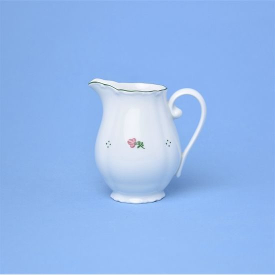 Creamer 200 ml, Verona red flower + green, G. Benedikt 1882